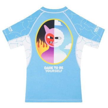 Var dig själv MANTO barn rashguard BE YOURSELF - Komfort & Stil!