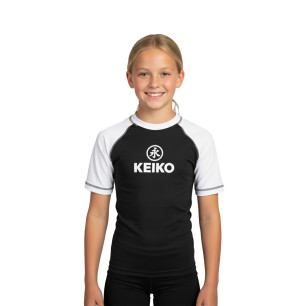 Keiko Kids rash guard - Valkoinen