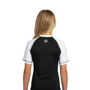 Keiko Kids rash guard - White