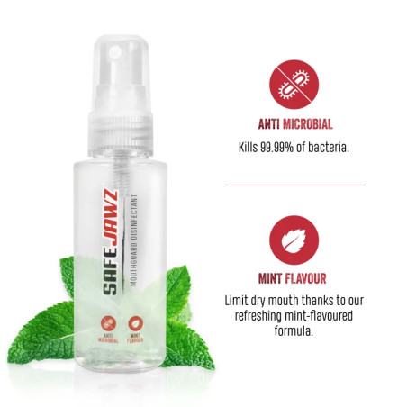 SafeJawz hammassuojien Desinfiointispray 50ml