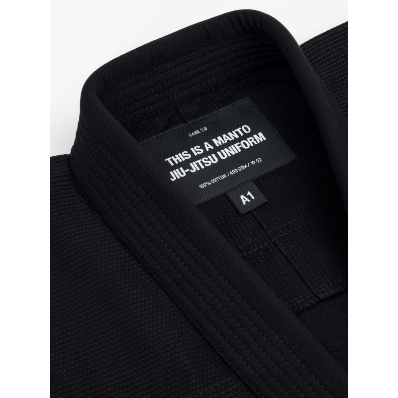 Manto BASE 3.0 BJJ GI Black - affordable bjj basic uniform