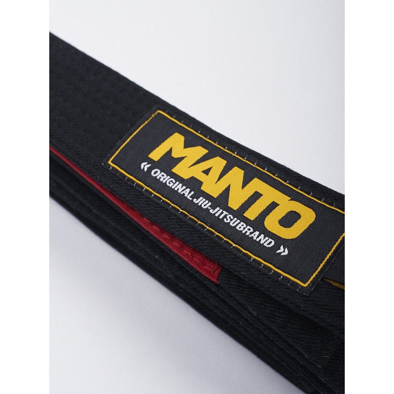 MANTO bälte BJJ ORIGINAL svart - Ultimata prestandaprodukter