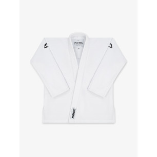 Manto "BASE 3.0" BJJ GI Valkoinen - edullinen bjj peruspuku