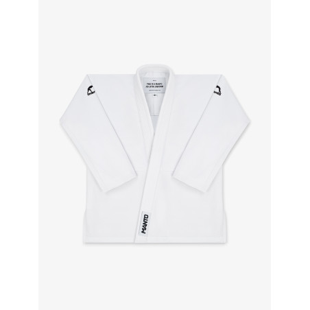 Manto "BASE 3.0" BJJ GI Vit - Premium Bomull Kimono