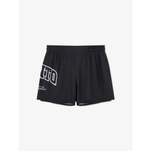 MANTO fight shortsit VARSITY musta - Mukavuutta ja tyyliä